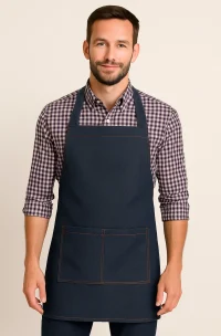 Pechera mezclilla clásica para hombre