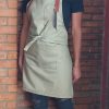 delantal beige,delantal de cocina beige ,delantal parrilleroi
