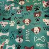 delantal con diseños perros