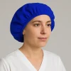 cofuia de tela reutilizable color azul rey fabricada por mundo del delantal