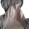delantal de cocina beige