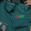 delantal packing ,delantal de trabajo cruzado