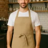 pechera beige de cocina para hombre