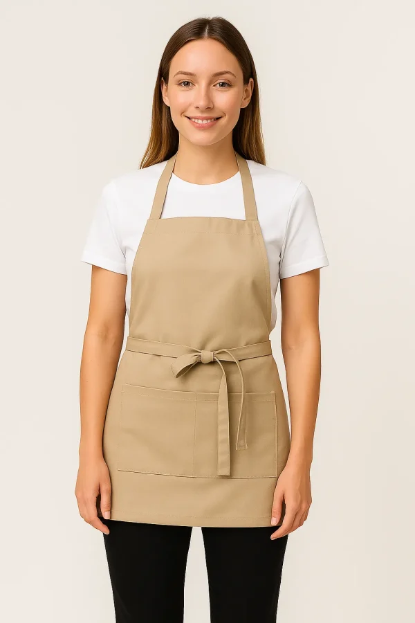pechera beige de cocina