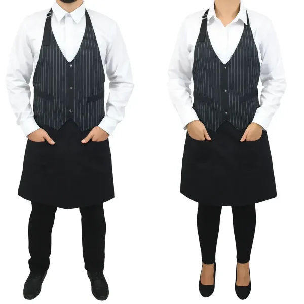 delantal de cocina tipo chaleco
