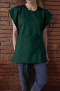 delantal chinita verde